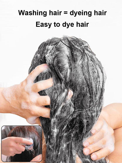 Grayzeal™️Hair Color Bubble Dye Shampoo (Pack of 2)