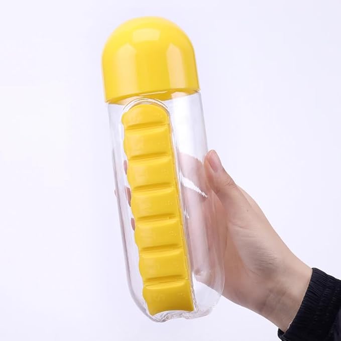 Water Bottle Pill Box Organizer